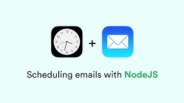Scheduling emails with NodeJS