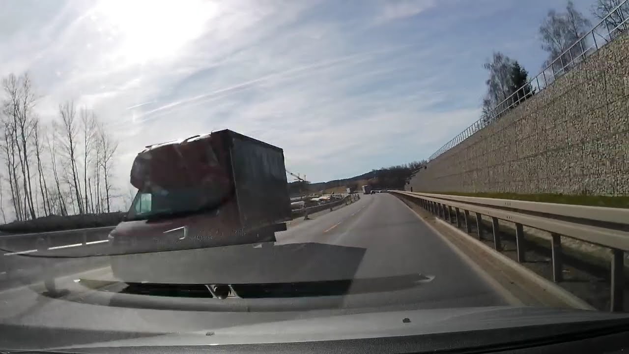 D3 0312 II Nažidla Dolní Dvořiště 20260226 Průjezd stavbou