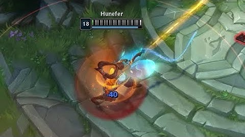 Nilah with Infinite Shield from her Q!