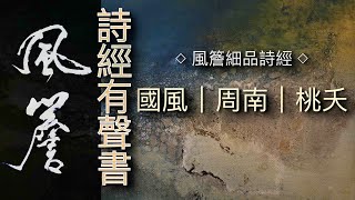 詩經有聲書｜國風｜周南｜桃夭  🔹風簷細品詩經🔹