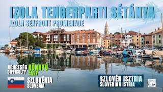 Izola tengerparti sétánya