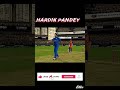 Hardik Pandya 1st Ball Wicket 😱🔥 | First Ball Magic 🏏 #shorts #hardikpandya #cricket #shortsfeed