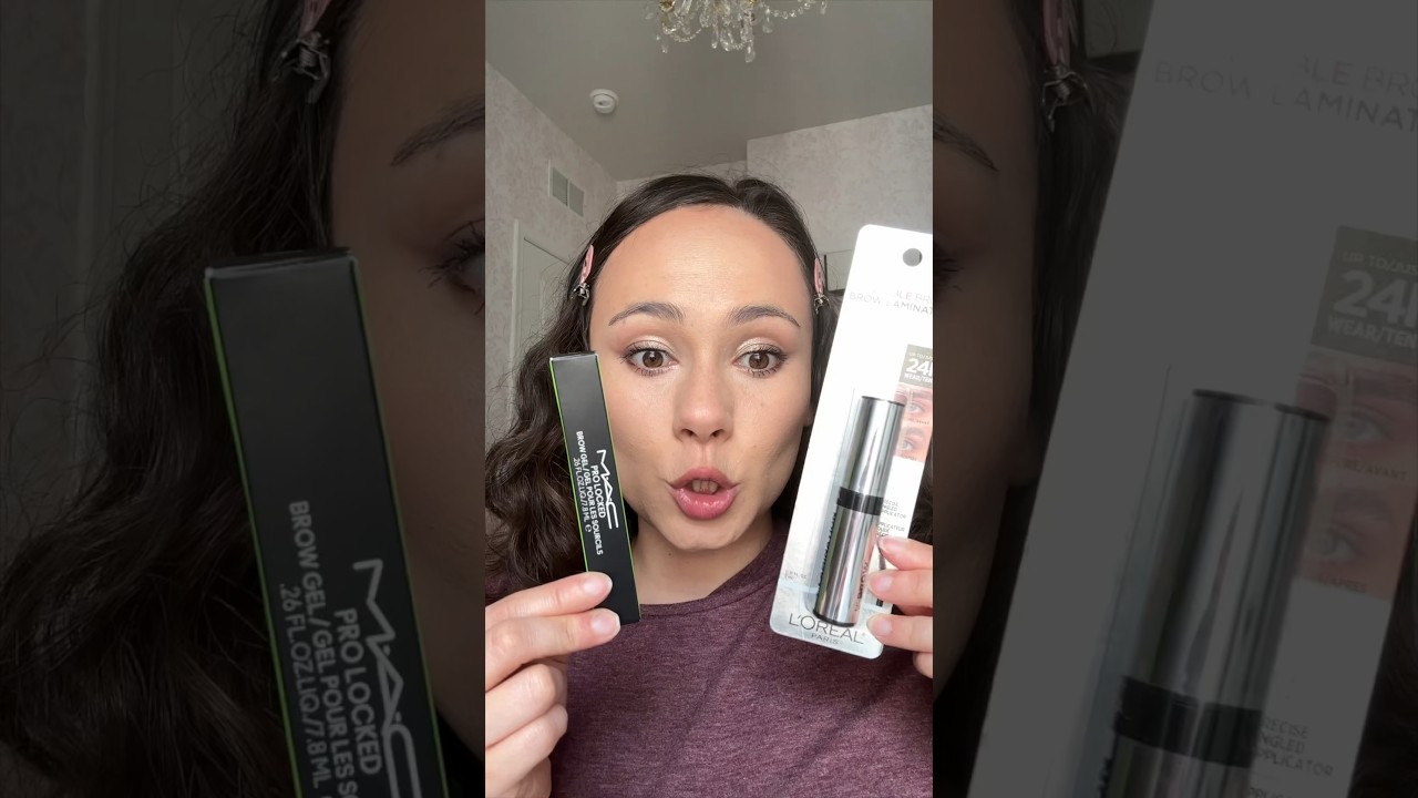 CHEAP VS EXPENSIVE NEW BROW GELS