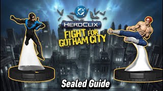 Heroclix Fight for Gotham City Sealed Pre Release Guide