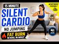 # 15 Minute Apartment Friendly Cardio Workout | Silent Fat Burn (NO JUMPING) | Low Impact Workout