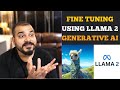 How to fine tune  llama2 llm models with custom data with graident ai cloud generativeai genai