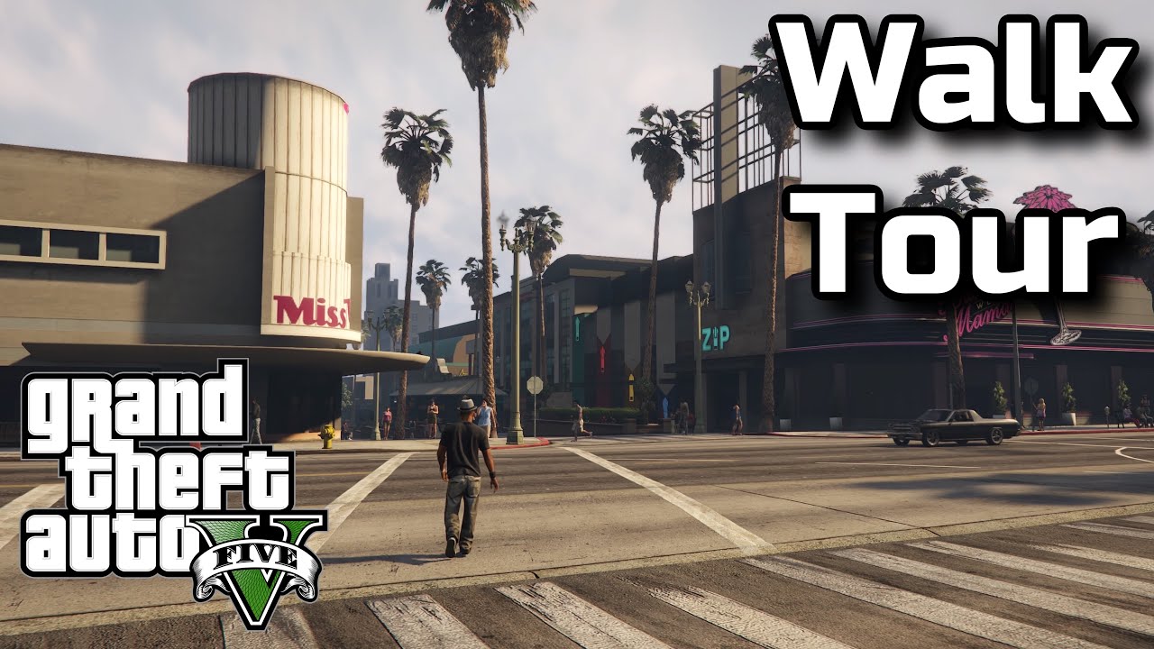 Walk Tour Morningwood Grand Theft Auto V YouTube
