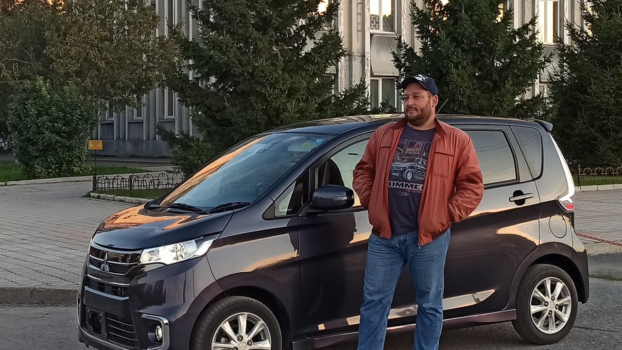 Обзор стильного кейкара Mitsubishi EK Custom. Надёжно!!!