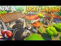 *NEW* Lucky Landing Loot Location in Fortnite BR! - PS4 Fortnite Lucky Landing Loot Spot!