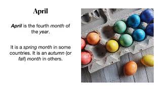 English Course 1: Calendars Vocabulary