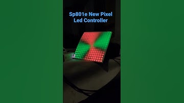 SP801E New Pixel LED Controller #shorts