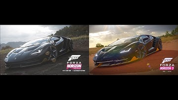 Remade vs Original Forza Horizon 3 Start Menu | Forza Horizon 5