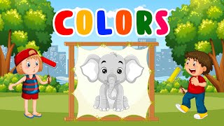 Children Color Exploration: Learn 10 Essential Colors in a Fun Way | Kids World | Simple Learning