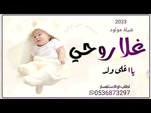 شيلة يا غلا روحي ويا أغلى ولد شيلة ترحيب بالمولود محمد