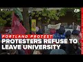 Portland State asks police to clear pro-Palestinian protesters from campus library