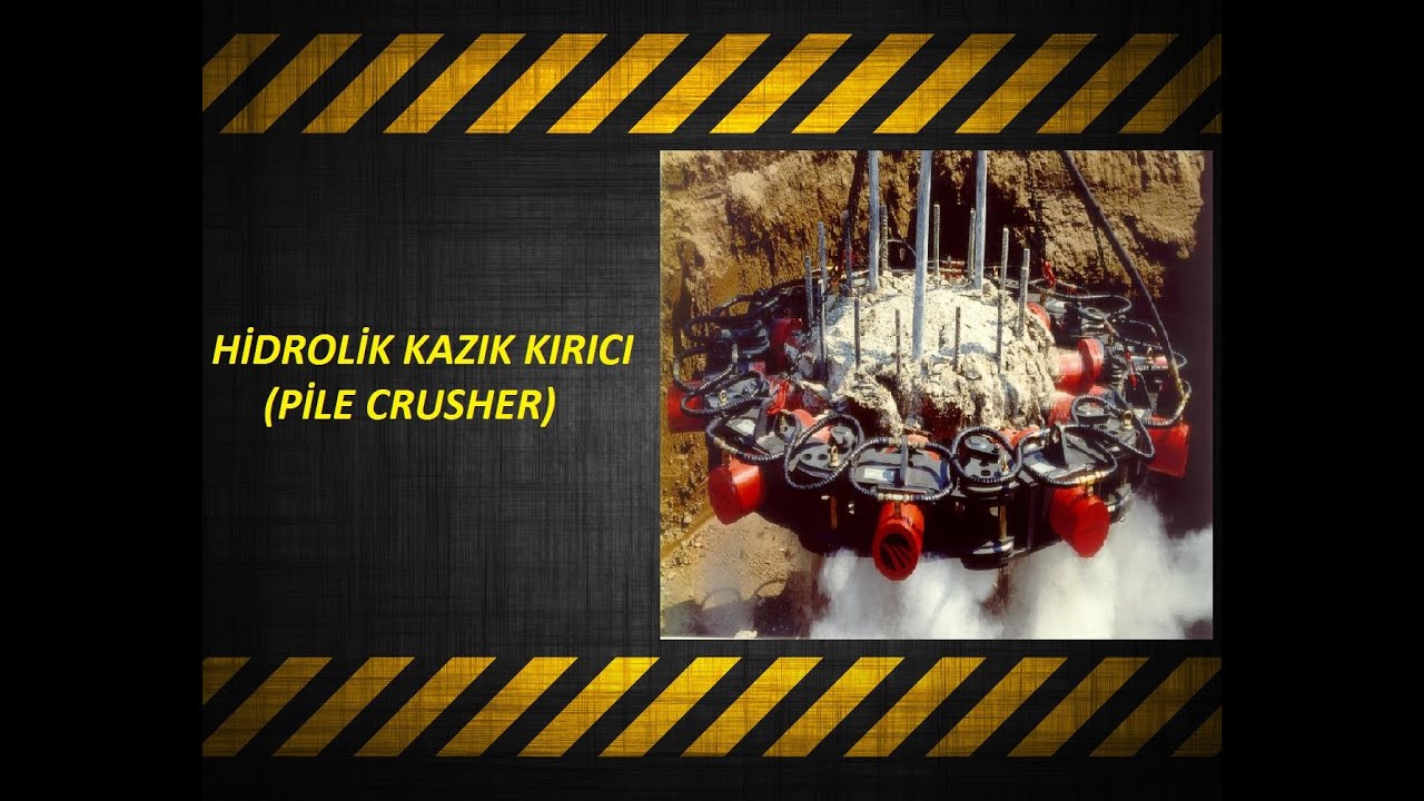 Hidrolik Kazık Kırıcı (Pile Crusher)