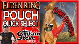 Elden Ring How To Use The Pouch Quick Menu Captain Steve Plays Guide