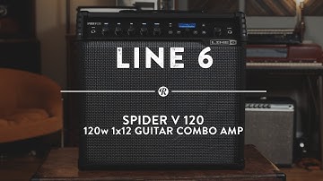 Line 6 Spider V 120 1x12 Guitar Combo Amp | Reverb Demo Video
