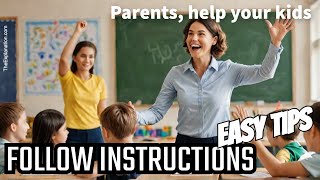 How to Help Kids Follow Instructions | 3 Proven Biblical Parenting Tips
