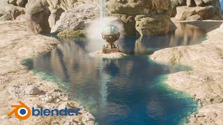 How to Make Realistic Water Shader in Blender 🌊 | Blender Water Material Tutorial