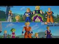 Super Saiyans vs Super Saiyans - Dragon ball sparking zero