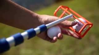 Orange Two-Ball Retriever by Search 'n Rescue Golf Ball Retrievers