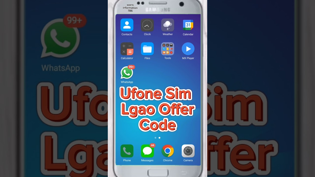 Ufone sim lagao offer code ll free MB and minutes ll 💯 real #trending #viral