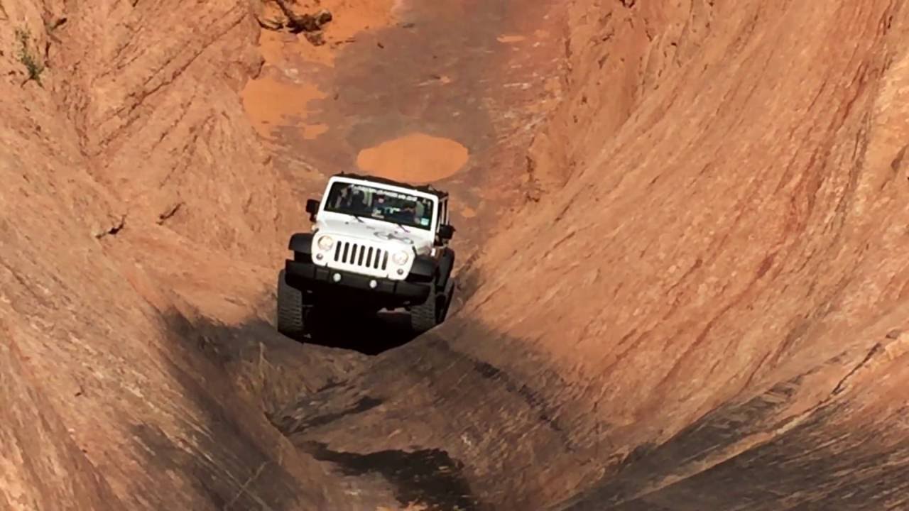 Hell's Revenge Trail, Moab, UT, - "Stairway to Heaven" 7/28/16