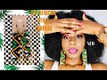 How to make African Style Earring at home/Easy Steps
