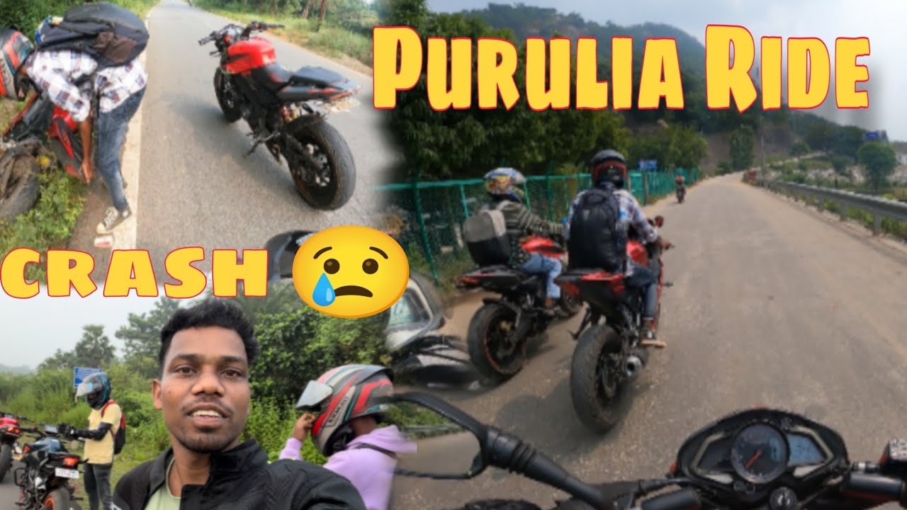 Purulia Ajodhya Hills Bike Ride | R15 V4 Crash 😢 | Santali Motovlog
