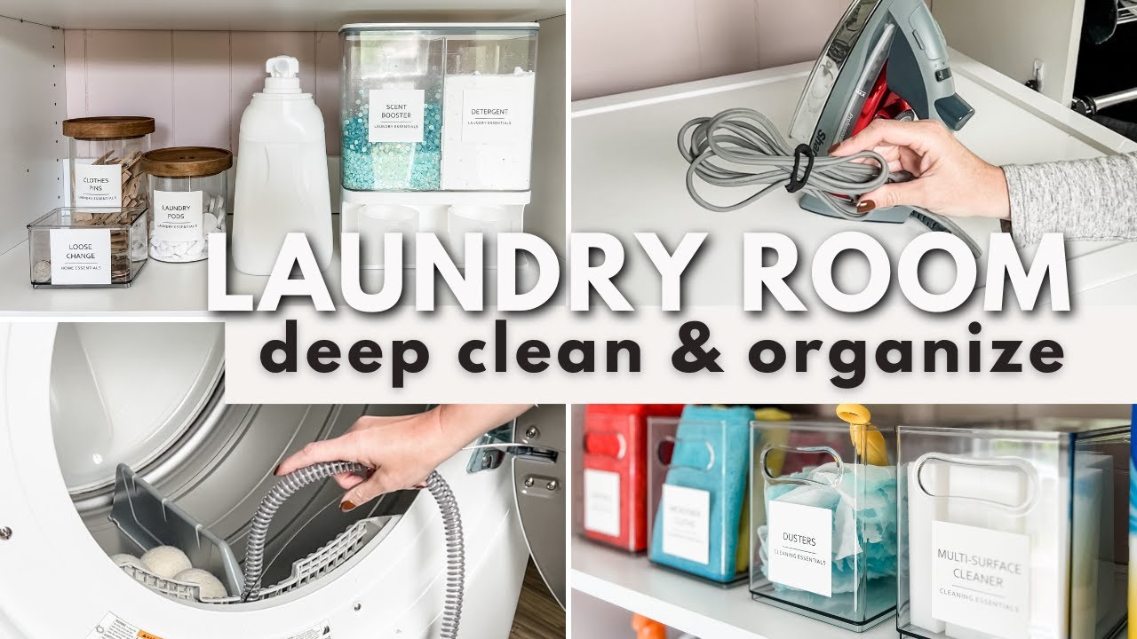 How To Organize a Laundry Room, According to a Decluttering Expert