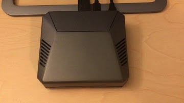 Booting a Raspberry Pi 4 with Argon One fan case.