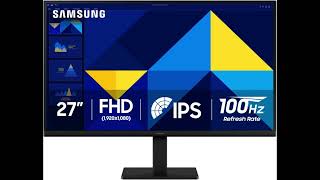Samsung 27 Inch IPS Monitor 100Hz Full HD Gaming Office Computer Display
