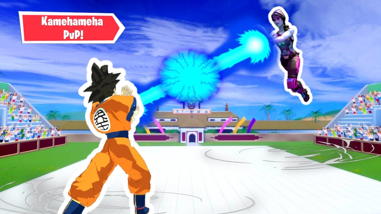 Kamehameha Fight in Dragon Ball Adventure Island!!! (Checking Fortnite Creatives) (New Series)