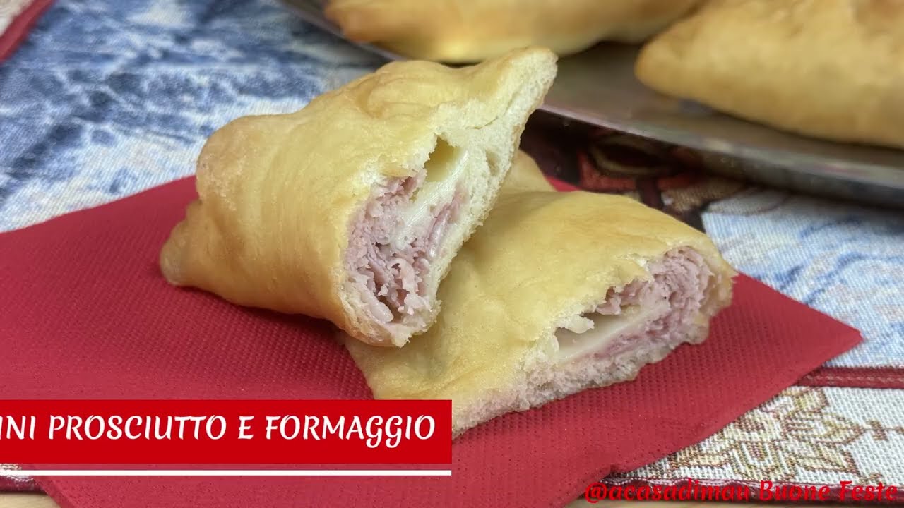 PITONCINI PROSCIUTTO E FORMAGGIO - Pitoni messinesi