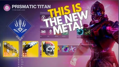THE BEST TITAN PRISMATIC PVP BUILD DESTINY 2 THE EDGE OF FATE