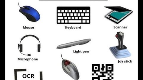COMPUTER INPUT DEVICES | DETAILS OVERVIEW OF INPUT DEVICES COMPUTERS