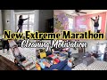 NEW 2022 EXTREME CLEAN WITH ME / MARATHON CLEANING MOTIVATION / OVER 2 HOURS OF CLEANING