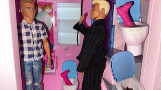 EYVAAHH TUVALET TIKANDI ‼️KAKALAR EVE DAĞILDI #keşfet #barbie @BarbieTurkiye #youtube #video 