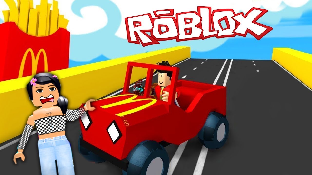 Obby Cu Mașina La Mcdonalds Youtube - jocuri roblox cu obby