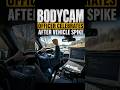 BODYCAM: Officer Celebrates After Vehicle Spike