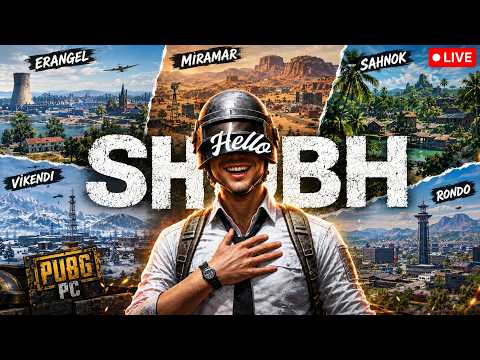 🔴 PUBG PC LIVE 🔥 | Crazy Clutches, Insane Fights & WTF Moments! | @LPWshubh