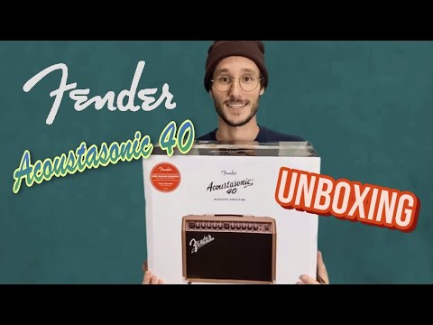 Fender Acoustasonic 40 / UNBOXING / Сравнение с BLACKSTAR FLY 3 Fender Acoustasonic 40 / UNBOXING / Сравнение с BLACKSTAR FLY 3