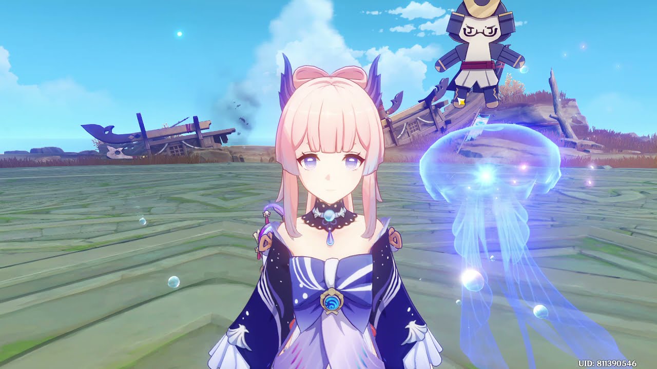 Genshin, Kokomi Support build w/ 4 pc. tenacity