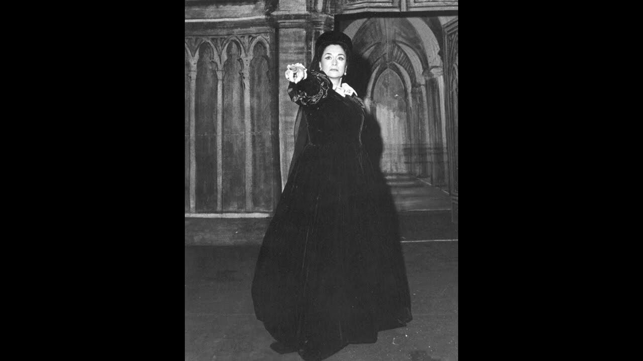 Donizetti - Anna Bolena - Sul suo capo - Leyla Gencer, Giulietta Simionato (RAI, 1958)