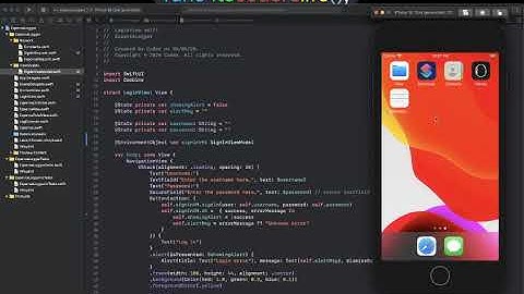 Expense Logger - iOS, SwiftUI, MVVM, Keychain part 3 - July 16, 2020