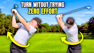 The Easiest Way To Rotate In Golf Zero Effort Needed