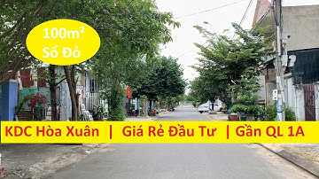Đất Xây Nhà Ở Giá Rẻ | Đầy Đủ Tiện Nghi | Yên Tĩnh Thoáng Mát |  P.Hòa Xuân - Cẩm Lệ | 0839.62.60.61