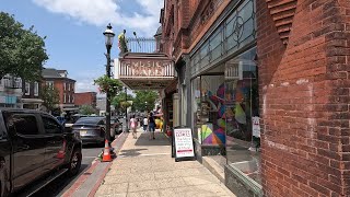 Walking tour of Tarrytown New York