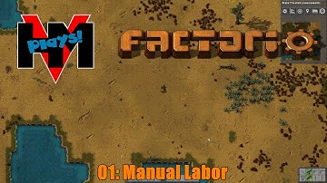 HMV Plays Factorio - 01: Manual Labor